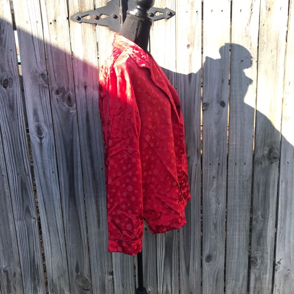 Red small Kathryn button up - Picture 9 of 15